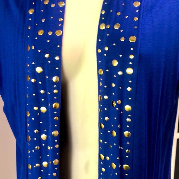 Beautiful Cache studded sleeveless sweater - Picture 2 of 4